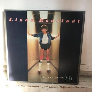 1978 Linda R O N S T A D T - Living in the U S A vinyl record